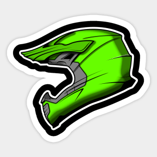 Motocross helmet Sticker